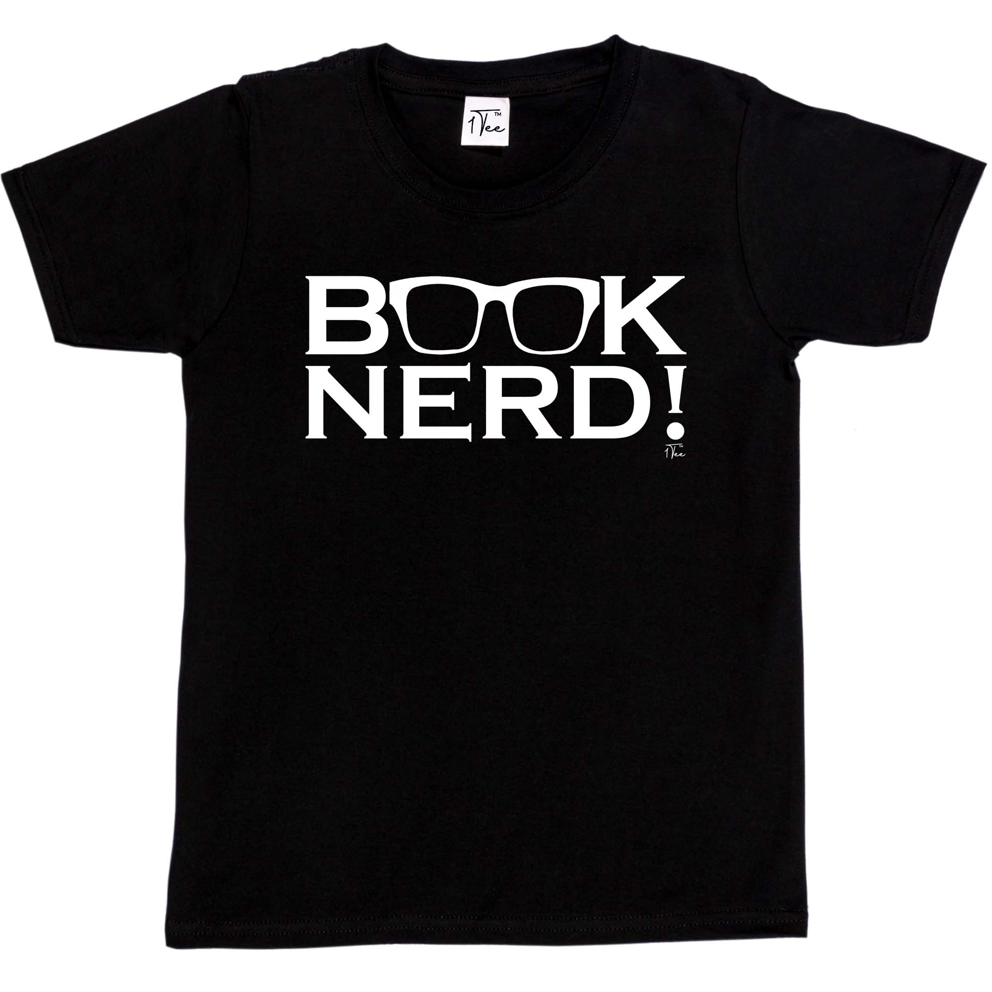 1 Tee Kinder Mädchen Buch Nerd T-Shirt - Bild 6 von 30