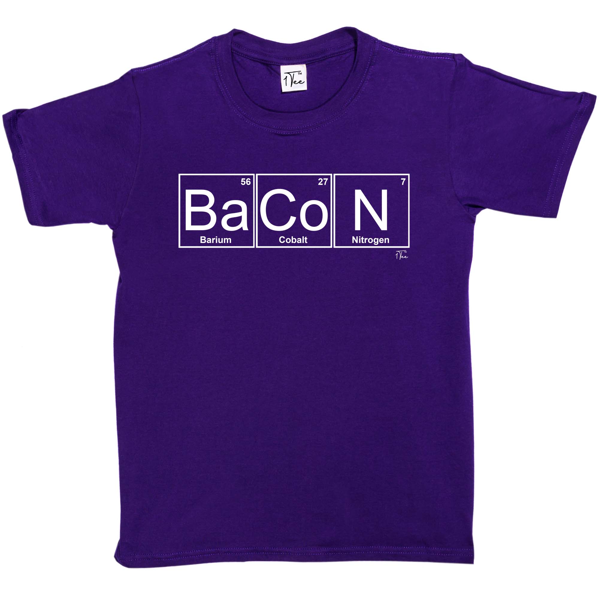 1 T-Shirt Kinder Mädchen Speck Chemie Element Periodensystem Wissenschaft - Bild 16 von 25