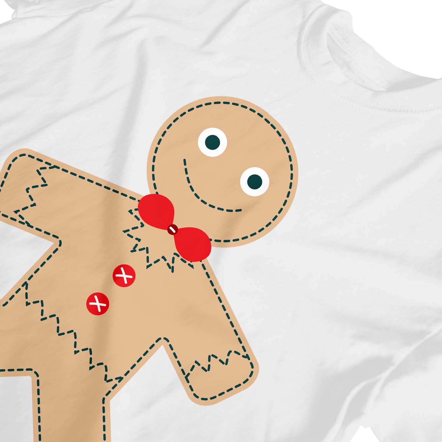 1 Tee Kinder Jungen Weihnachten Lebkuchenmann T-Shirt - Bild 28 von 30