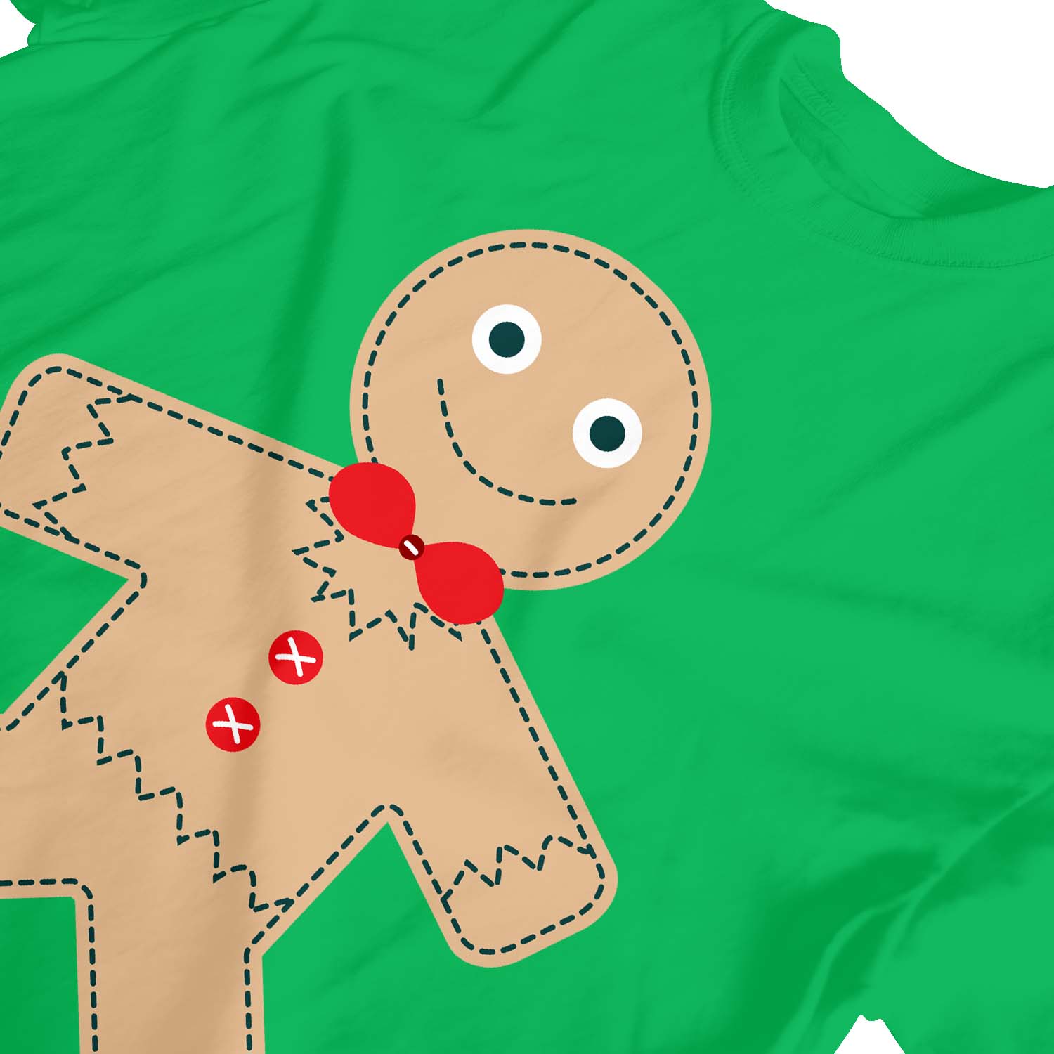 1 Tee Kinder Jungen Weihnachten Lebkuchenmann T-Shirt - Bild 13 von 30