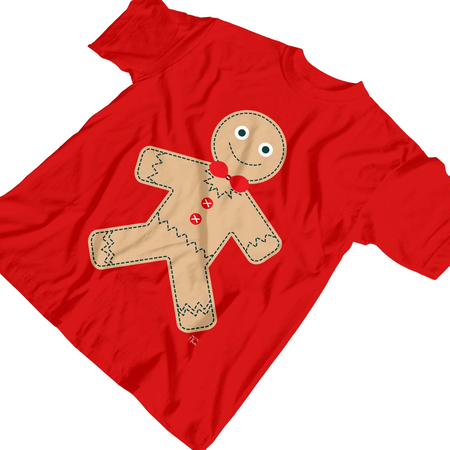 1 Tee Kinder Jungen Weihnachten Lebkuchenmann T-Shirt - Bild 17 von 30