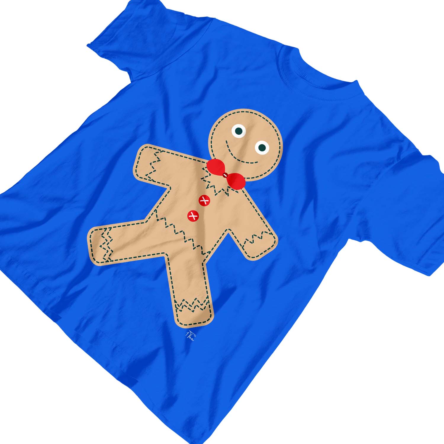 1 Tee Kinder Jungen Weihnachten Lebkuchenmann T-Shirt - Bild 22 von 30