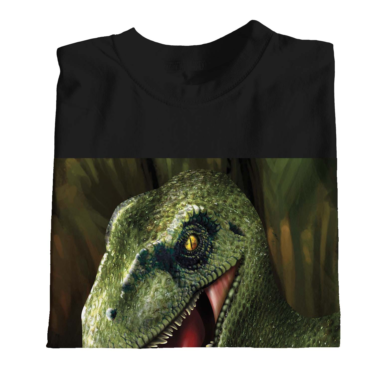 1Tee Kids Boys Scary Jurassic Raptor Dinosaur T-Shirt 