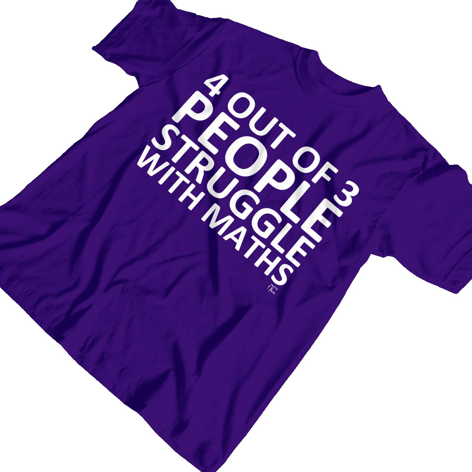 1 camiseta para niños niñas 4 de 3 personas luchan con matemáticas - Imagen 22 de 30