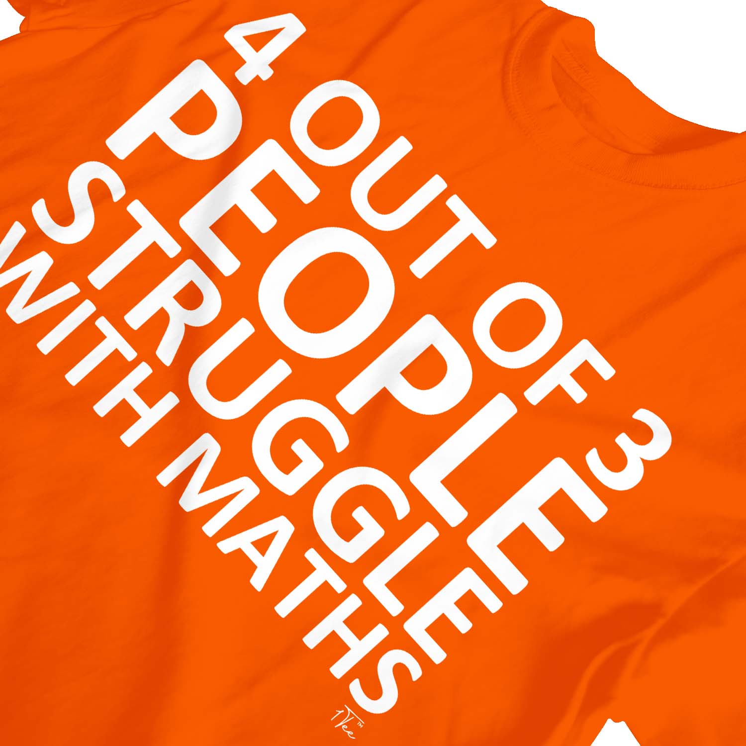 1 camiseta para niños niñas 4 de 3 personas luchan con matemáticas - Imagen 18 de 30