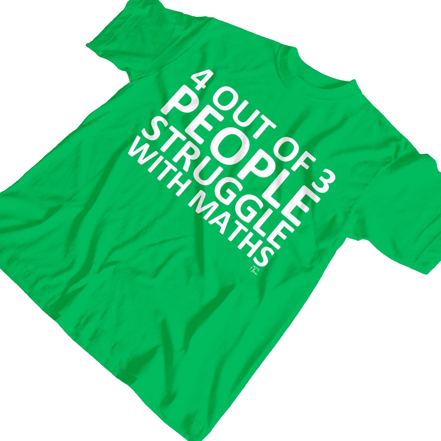 1 camiseta para niños niñas 4 de 3 personas luchan con matemáticas - Imagen 7 de 30