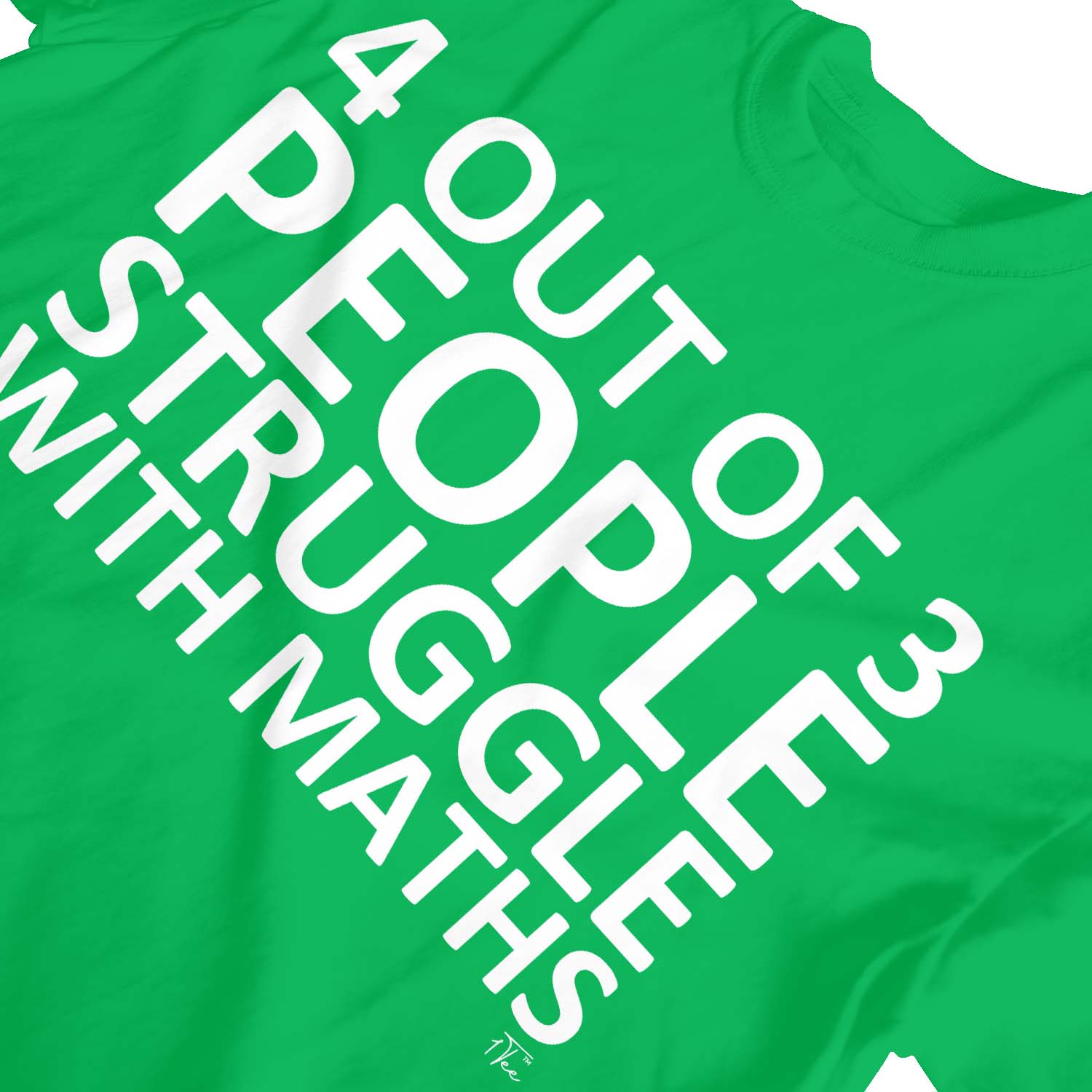 1 camiseta para niños niñas 4 de 3 personas luchan con matemáticas - Imagen 8 de 30