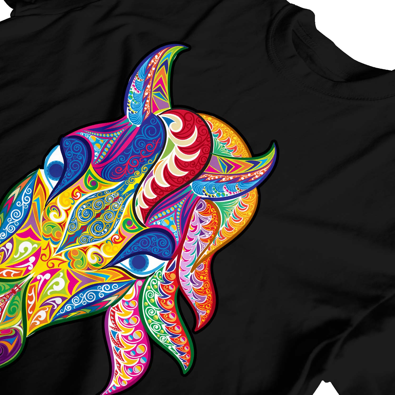 1 Camiseta Niños Niñas Cabeza de Caballo Abstracta - Camiseta Colorida - Imagen 8 de 15