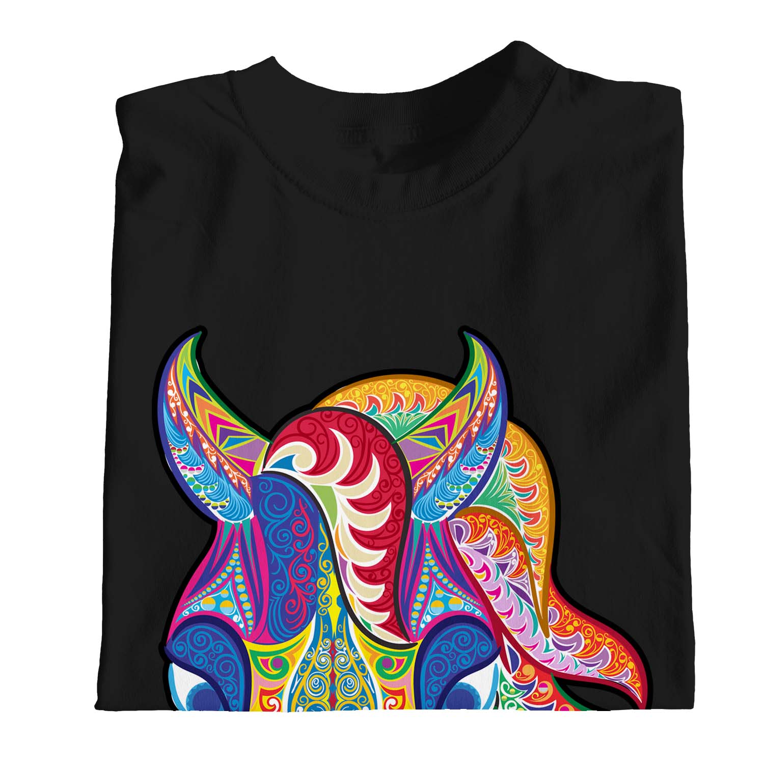 1 Camiseta Niños Niñas Cabeza de Caballo Abstracta - Camiseta Colorida - Imagen 9 de 15