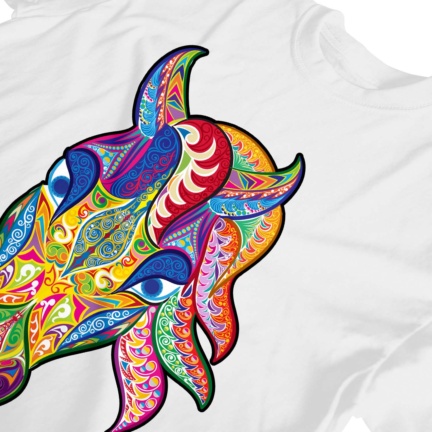 1 Camiseta Niños Niñas Cabeza de Caballo Abstracta - Camiseta Colorida - Imagen 13 de 15
