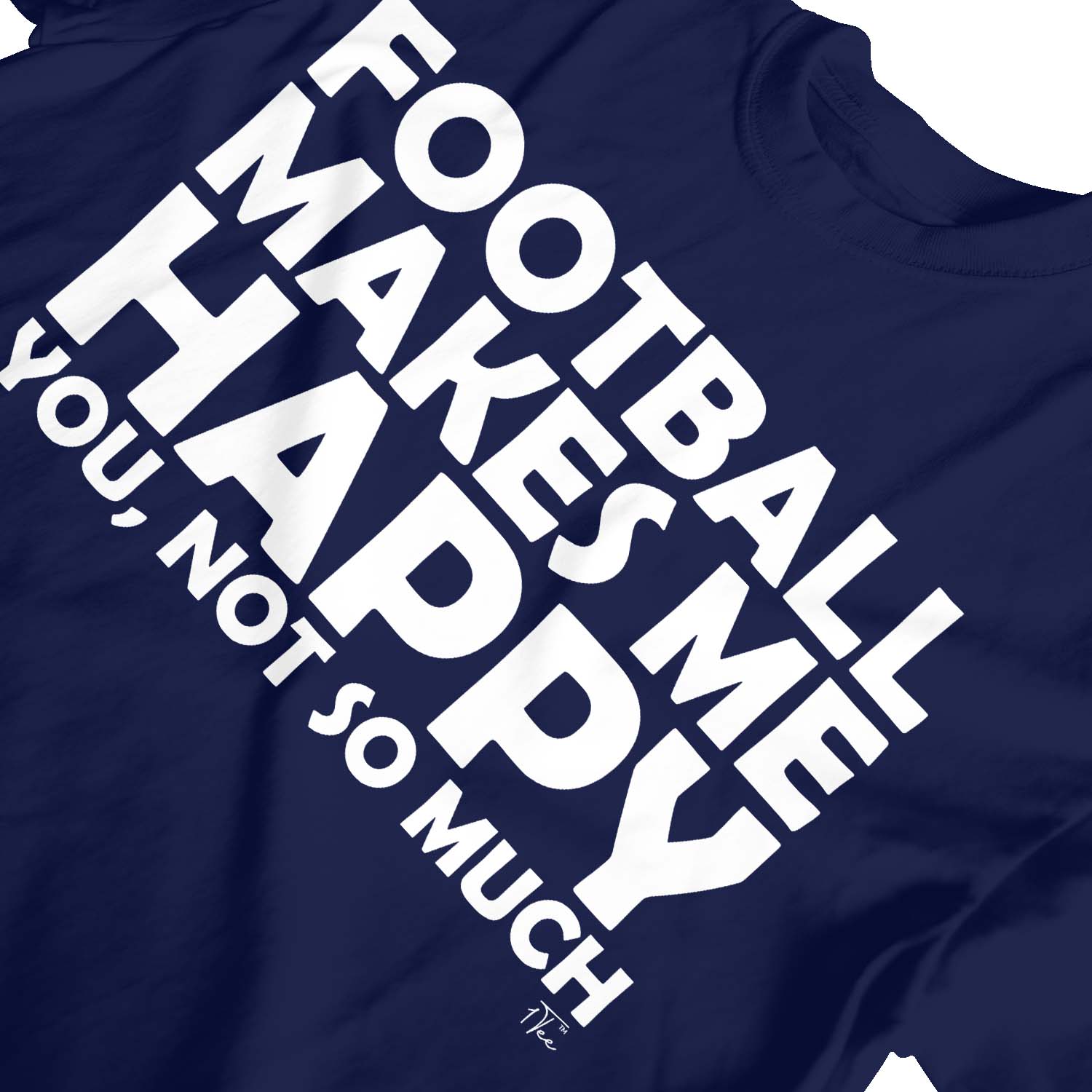 1 Tee Kinder Jungen Fußball macht mich glücklich, dass du nicht so viel Witz T-Shirt - Bild 18 von 30