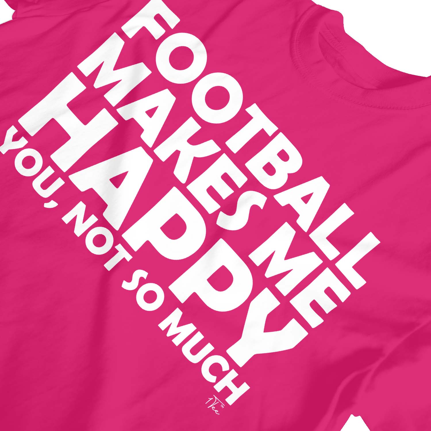 1 Tee Kinder Mädchen Fußball macht mich glücklich, dass du nicht so viel Witz T-Shirt - Bild 18 von 30