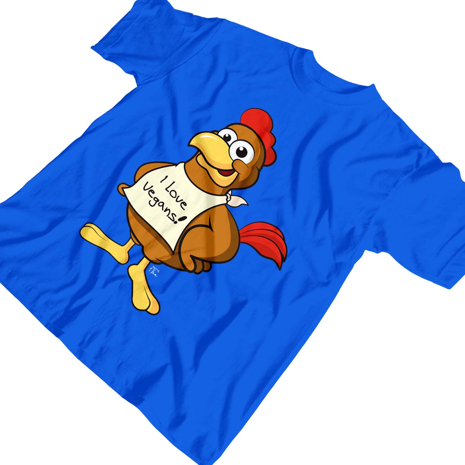 1Tee Kinder Jungen I Love Vegans, Huhn T-Shirt - Bild 22 von 30