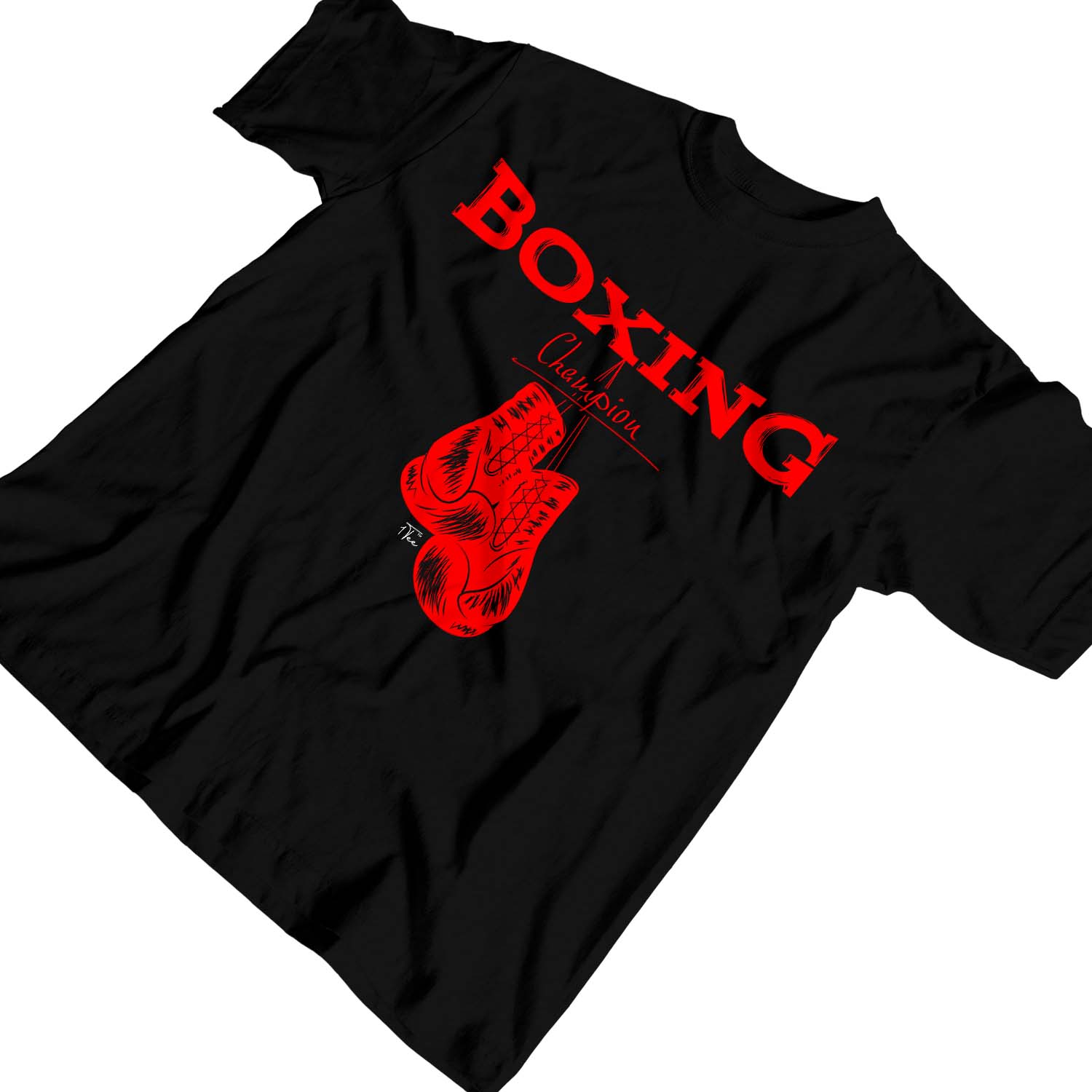 1 T-Shirt Kinder Jungen Boxchampion mit Vintage Boxhandschuhen - Bild 7 von 25