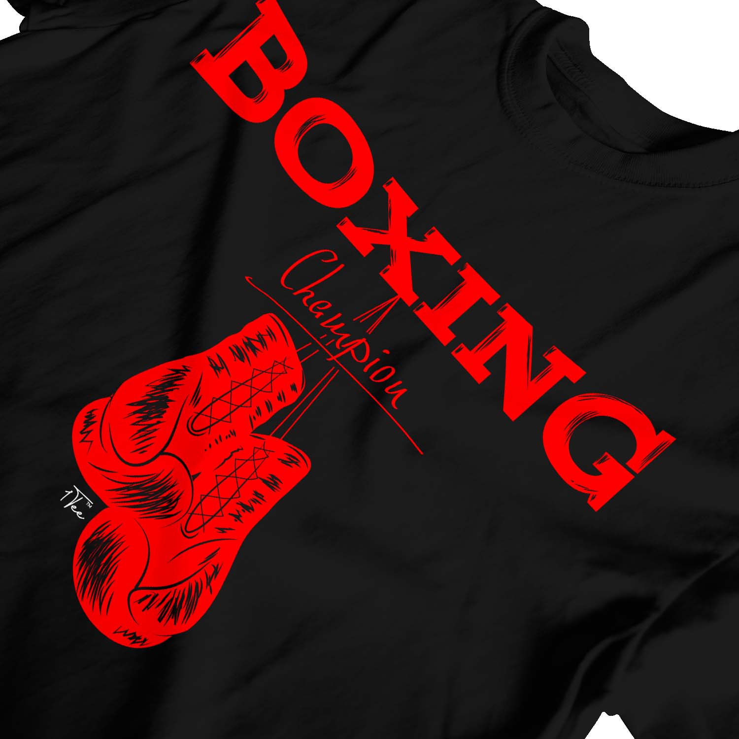 1 T-Shirt Kinder Jungen Boxchampion mit Vintage Boxhandschuhen - Bild 8 von 25