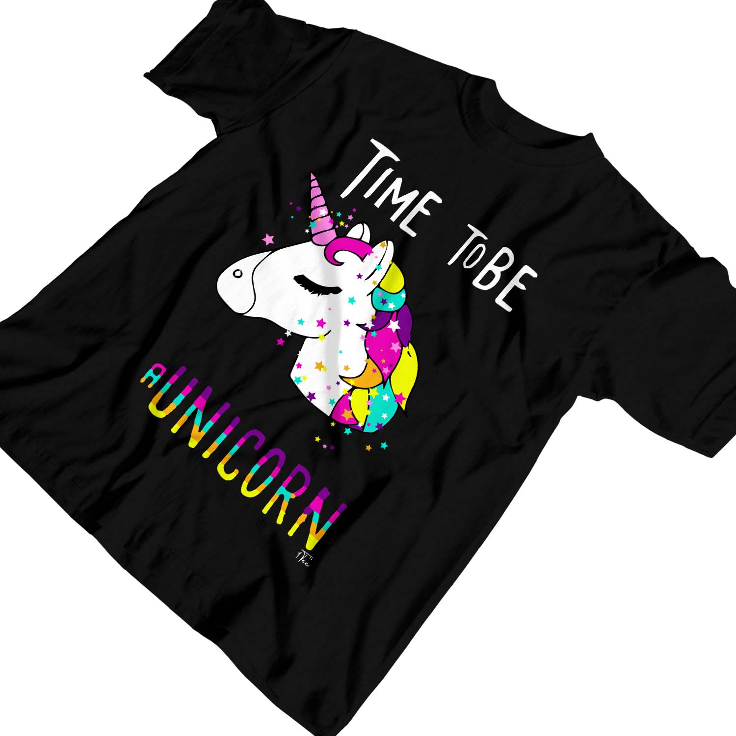 1 T-Shirt Kinder Mädchen Time To Be. A Unicorn Magical T-Shirt - Bild 7 von 15