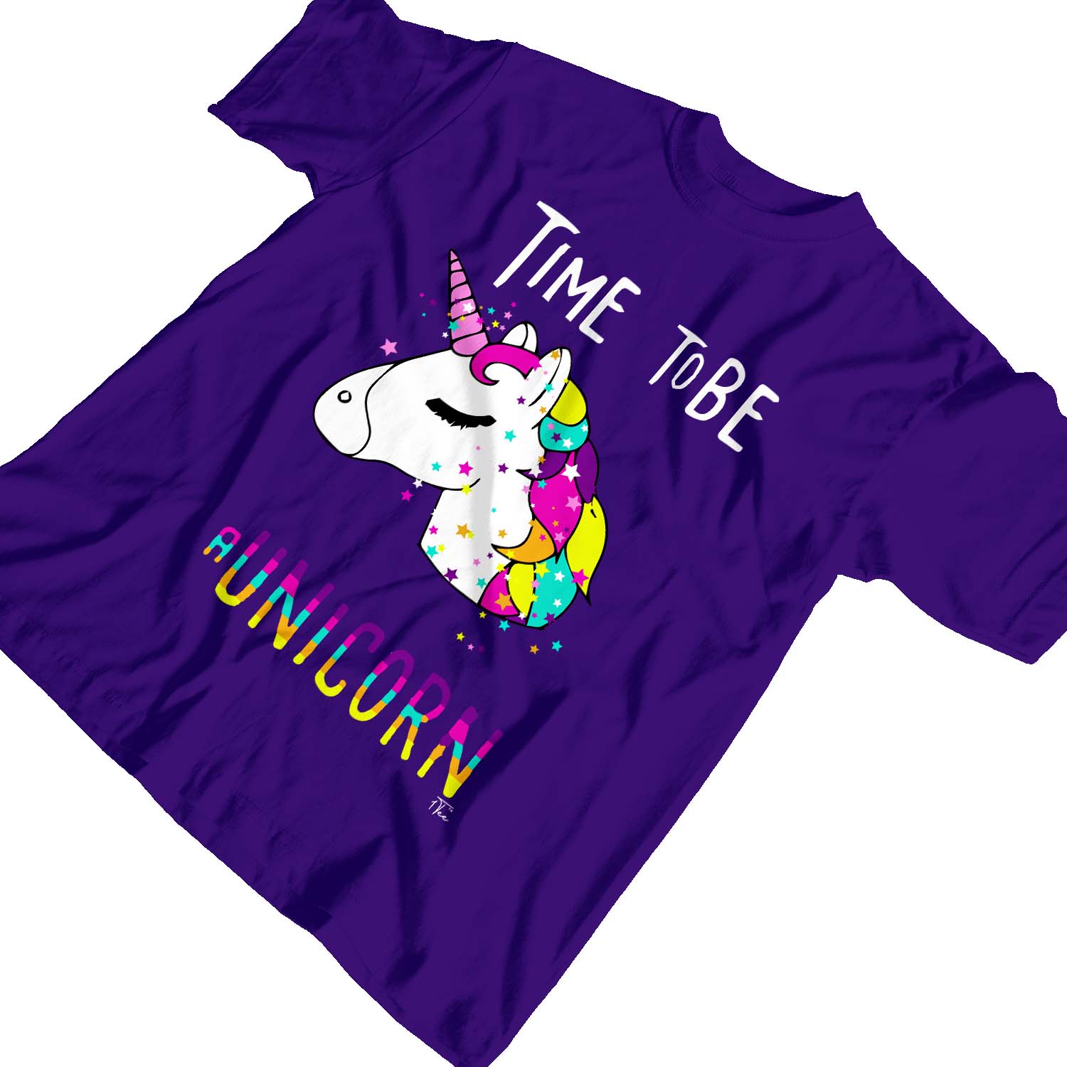 1 T-Shirt Kinder Mädchen Time To Be. A Unicorn Magical T-Shirt - Bild 12 von 15