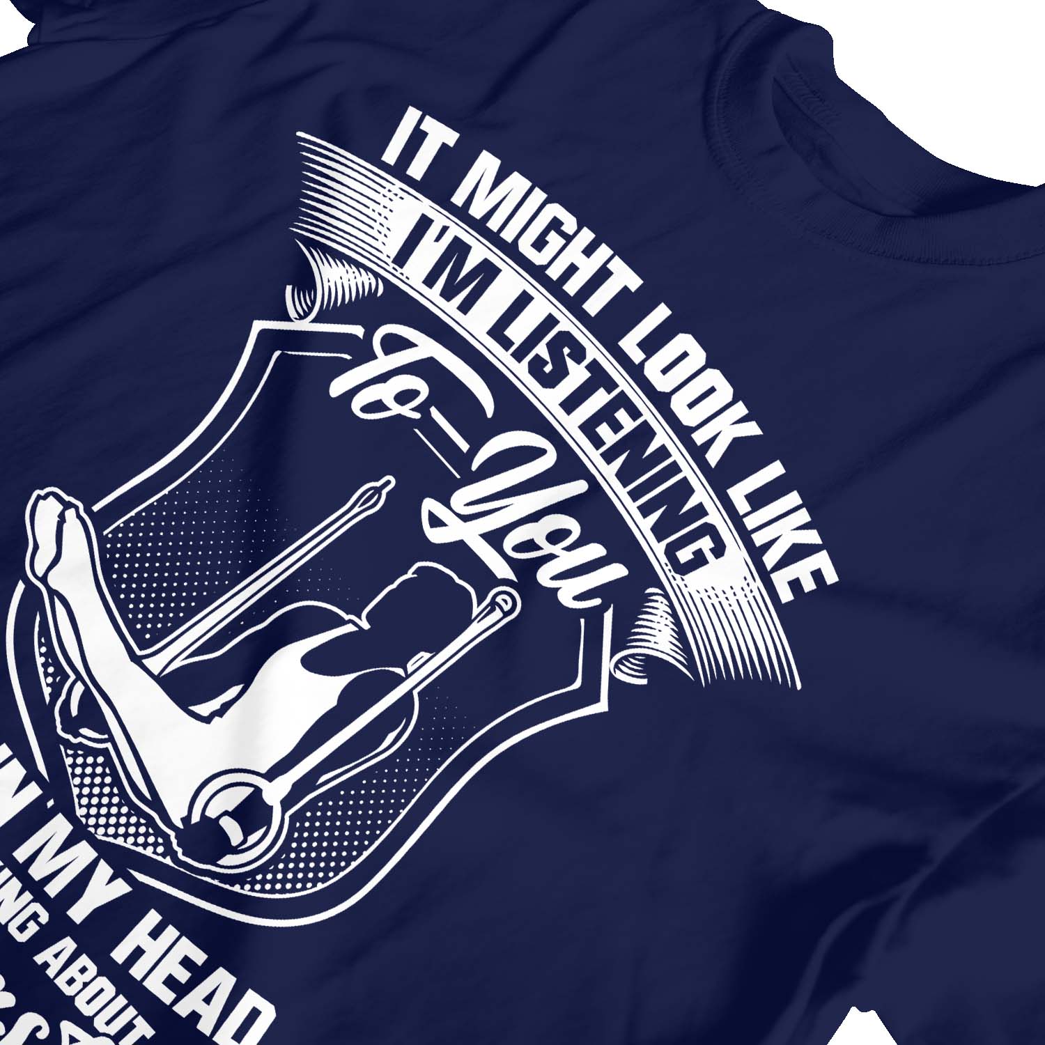 1Tee Maglietta Bambini Ragazzi Potrei sembrare di ascoltare, Ginnastica - Foto 18 di 30