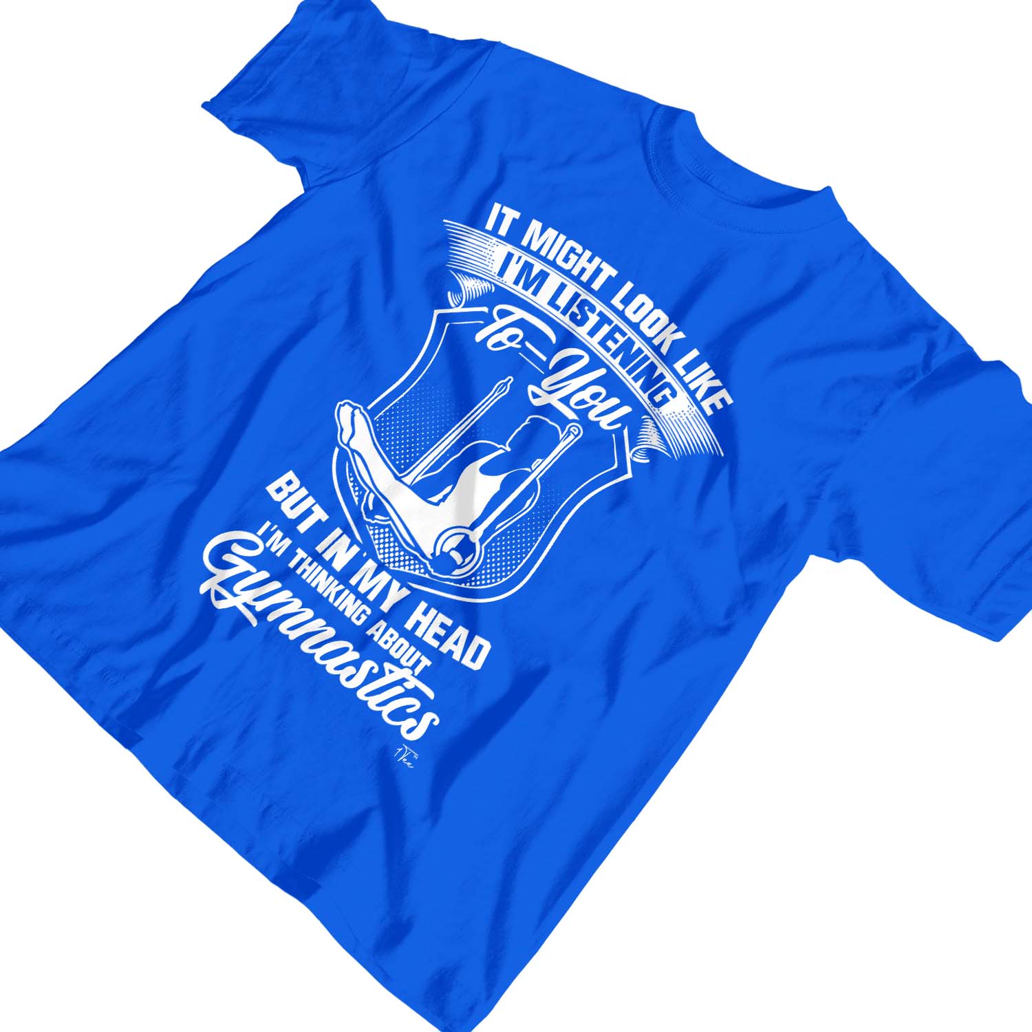 1Tee Maglietta Bambini Ragazzi Potrei sembrare di ascoltare, Ginnastica - Foto 27 di 30