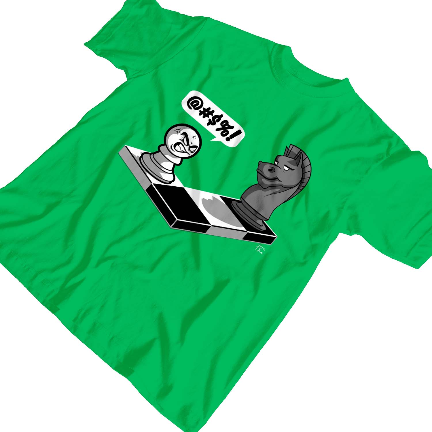 1 Tee Kinder Jungen Angry Pawn Schachfigur T-Shirt - Bild 12 von 30