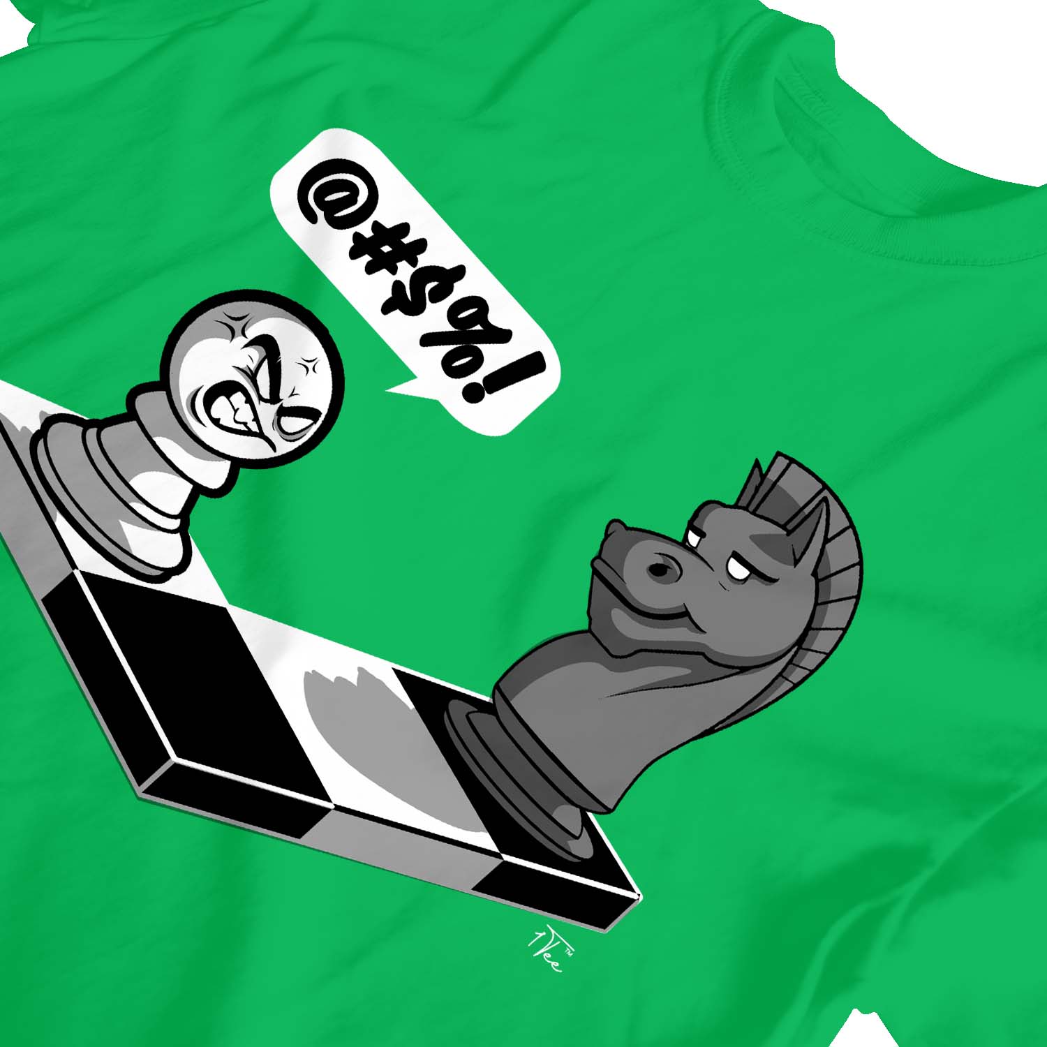 1 Tee Kinder Jungen Angry Pawn Schachfigur T-Shirt - Bild 13 von 30