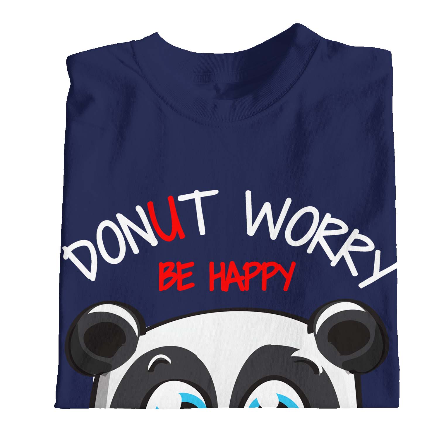 1 T-Shirt Kinder Jungen Donut Worry Be Happy Panda - Bild 19 von 25