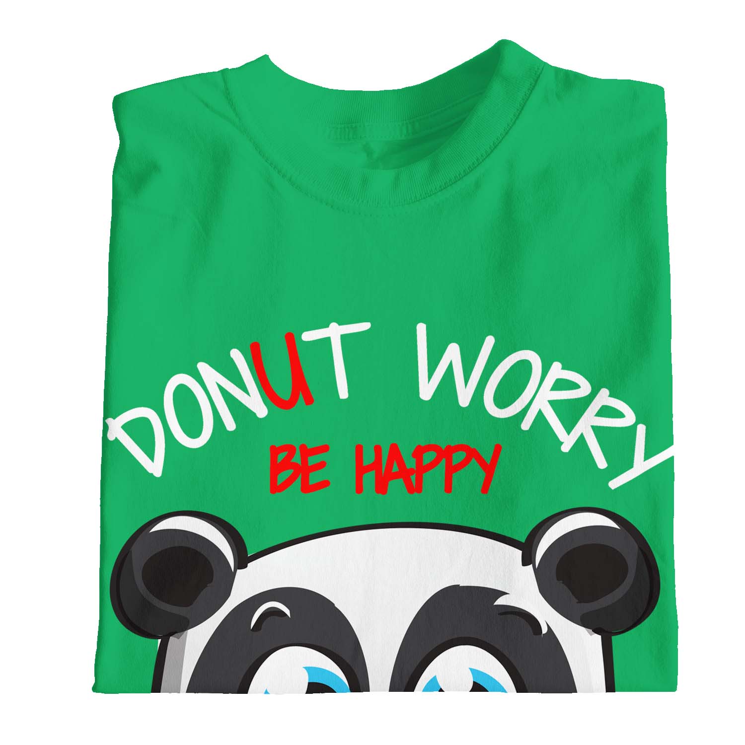 1 T-Shirt Kinder Jungen Donut Worry Be Happy Panda - Bild 14 von 25