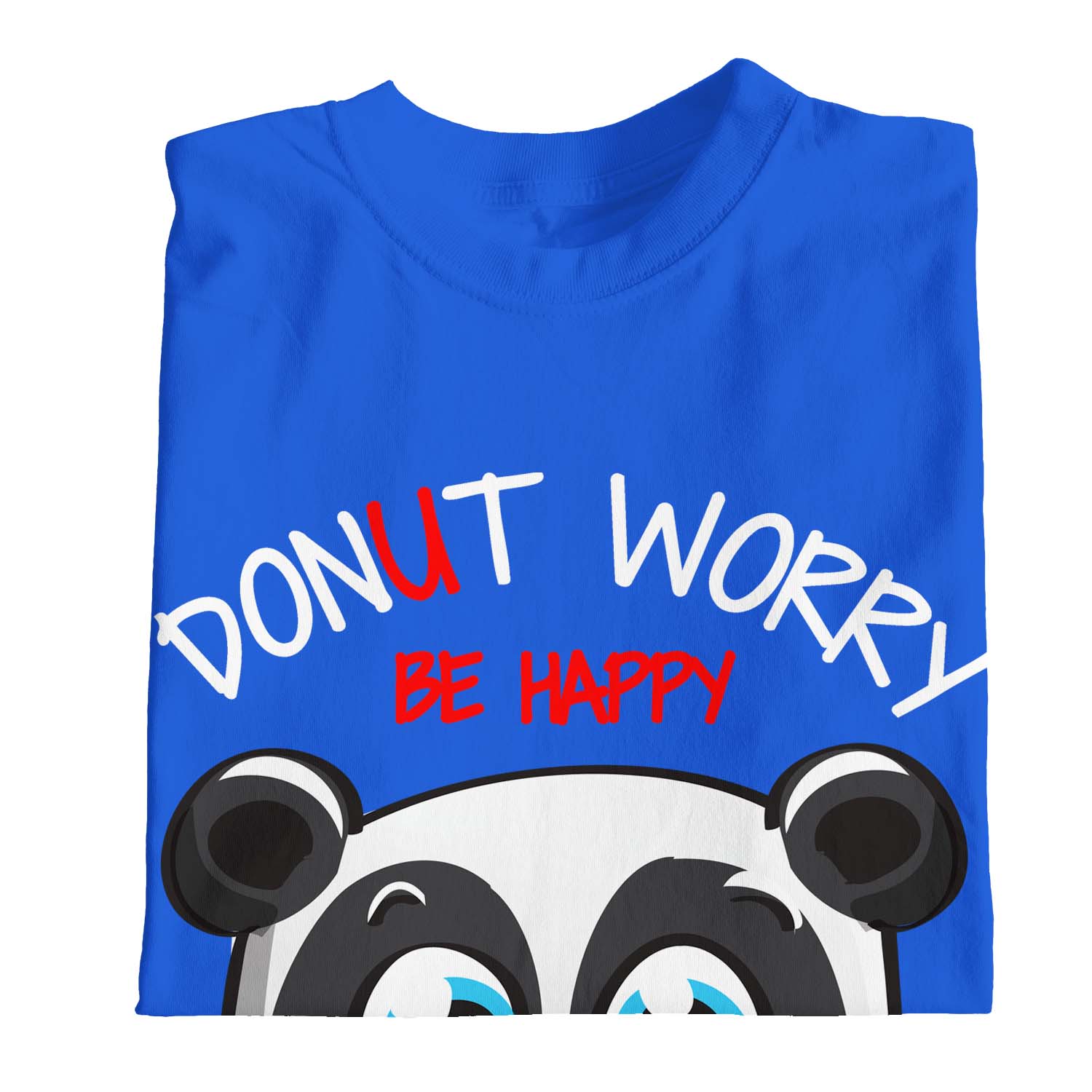 1 T-Shirt Kinder Jungen Donut Worry Be Happy Panda - Bild 24 von 25