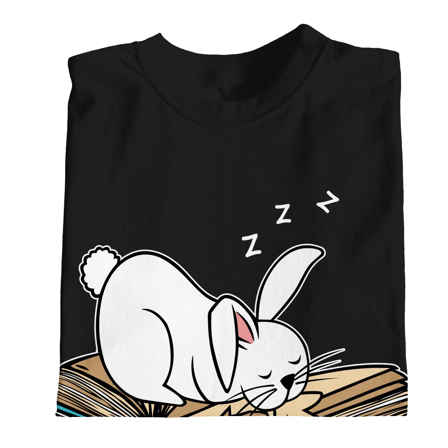 1 Camiseta Niños Niños I Eat, Sleep and Breathe Books, Lema Conejo Camiseta - Imagen 9 de 25