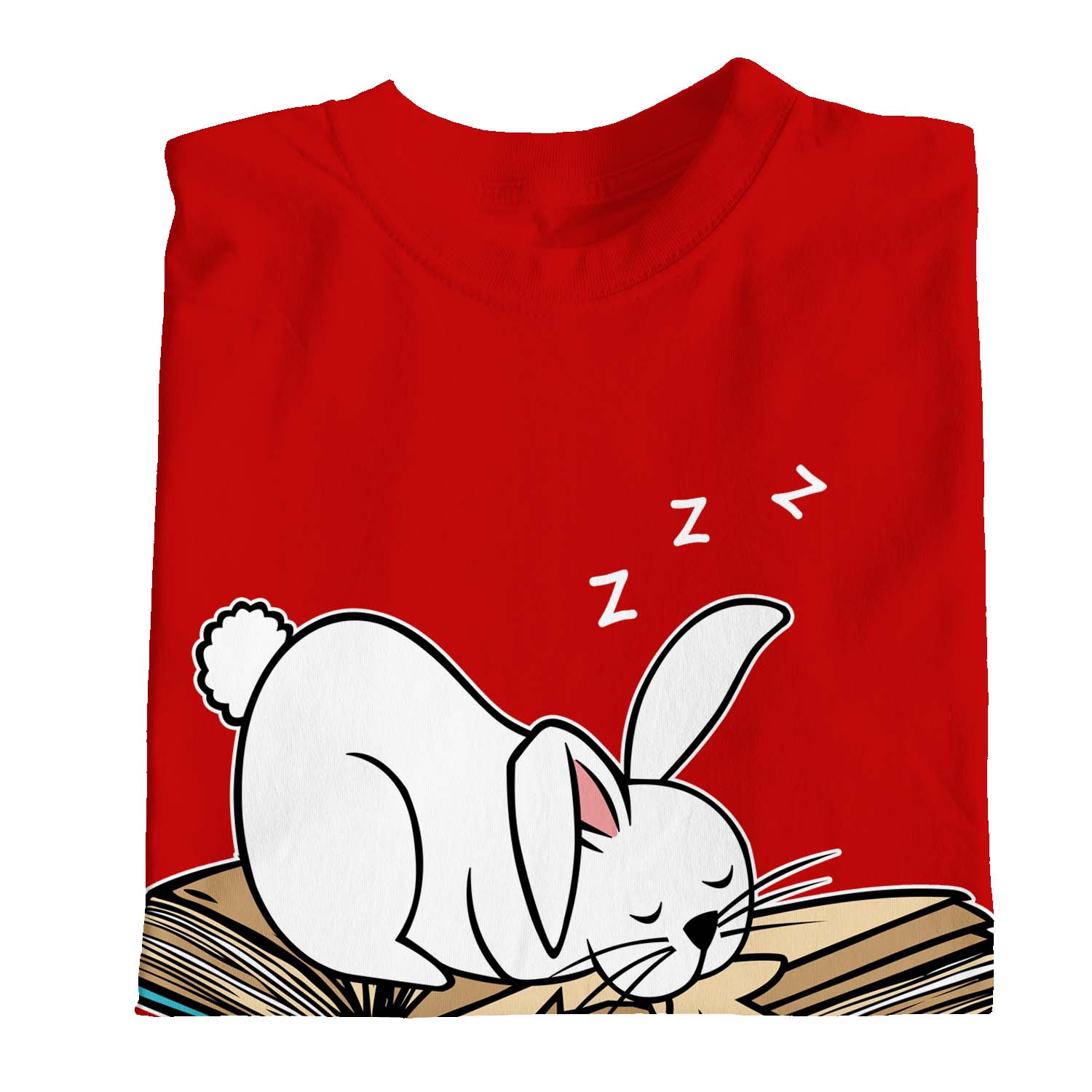 1 Camiseta Niños Niños I Eat, Sleep and Breathe Books, Lema Conejo Camiseta - Imagen 19 de 25