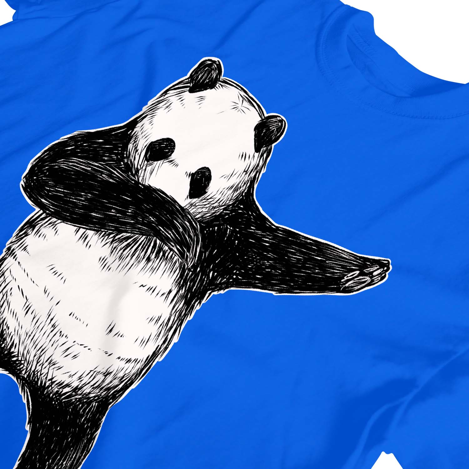 1Tee Niños Chicos frotamiento Panda T-Shirt 