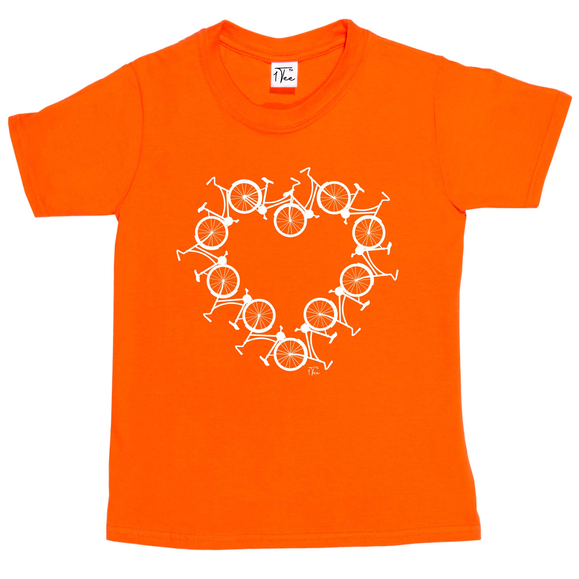 Camiseta de ciclismo 1Tee niños niñas bicicleta amor corazón - Imagen 21 de 35