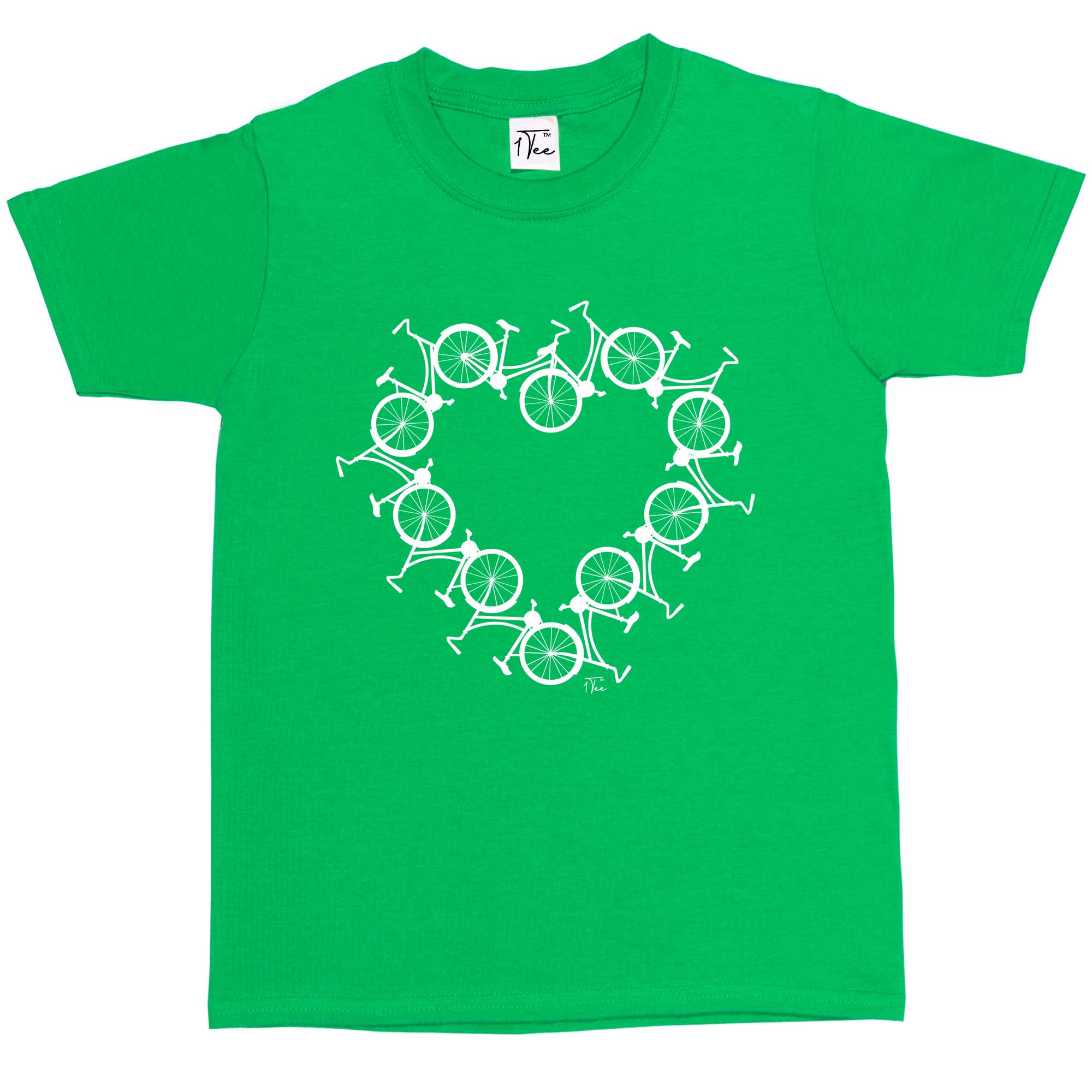Camiseta de ciclismo 1Tee niños niñas bicicleta amor corazón - Imagen 11 de 35