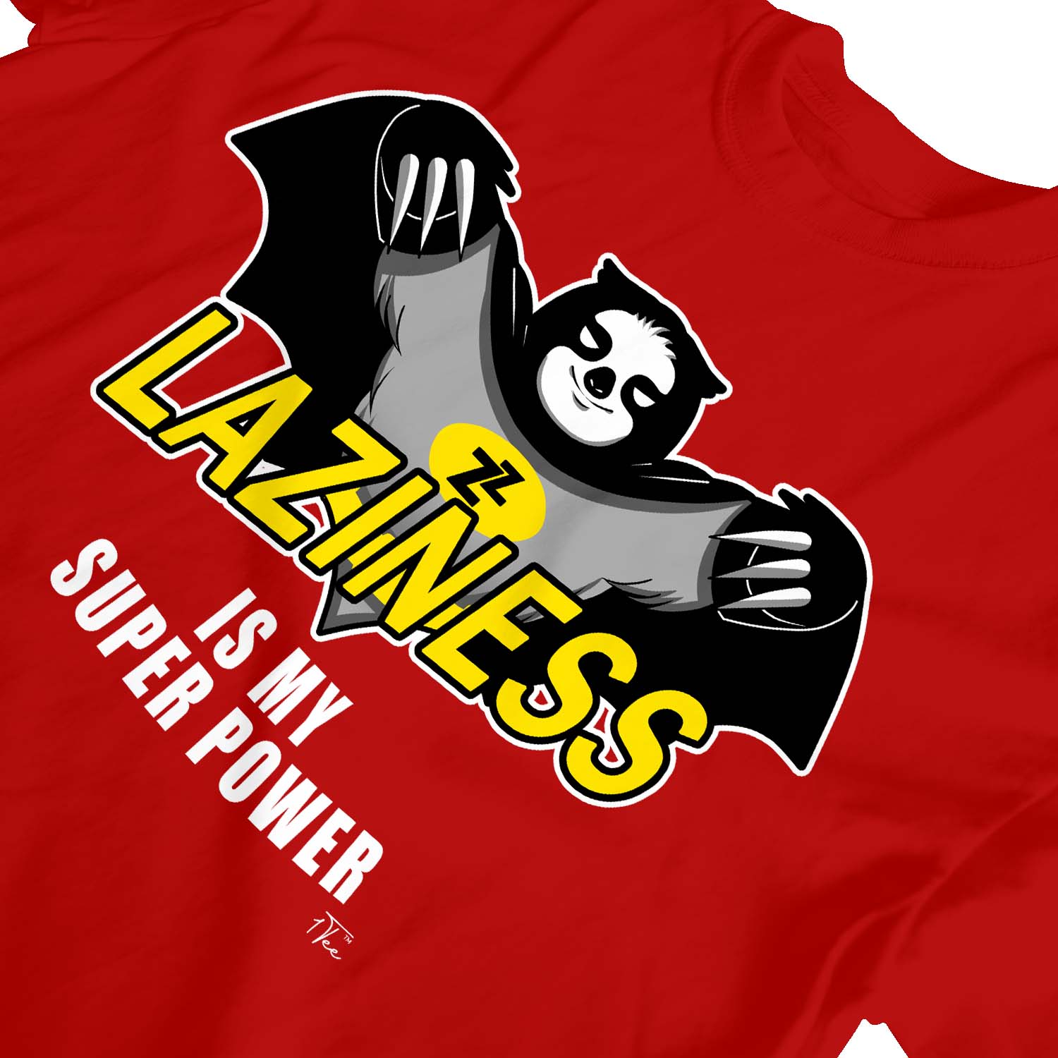 1 Tee Kinder Mädchen Laziness Is My Superpower Faultier T-Shirt - Bild 23 von 25