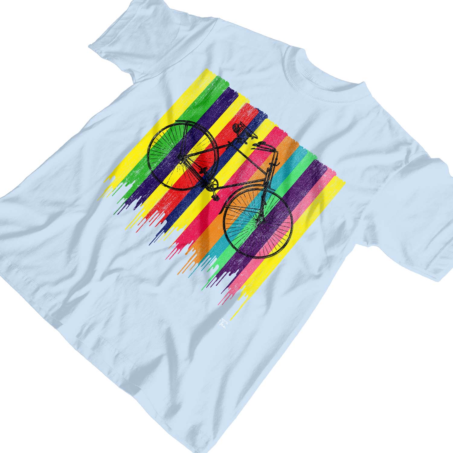 1Tee Mens Labrador Dog Breed Colourful Retro T-Shirt