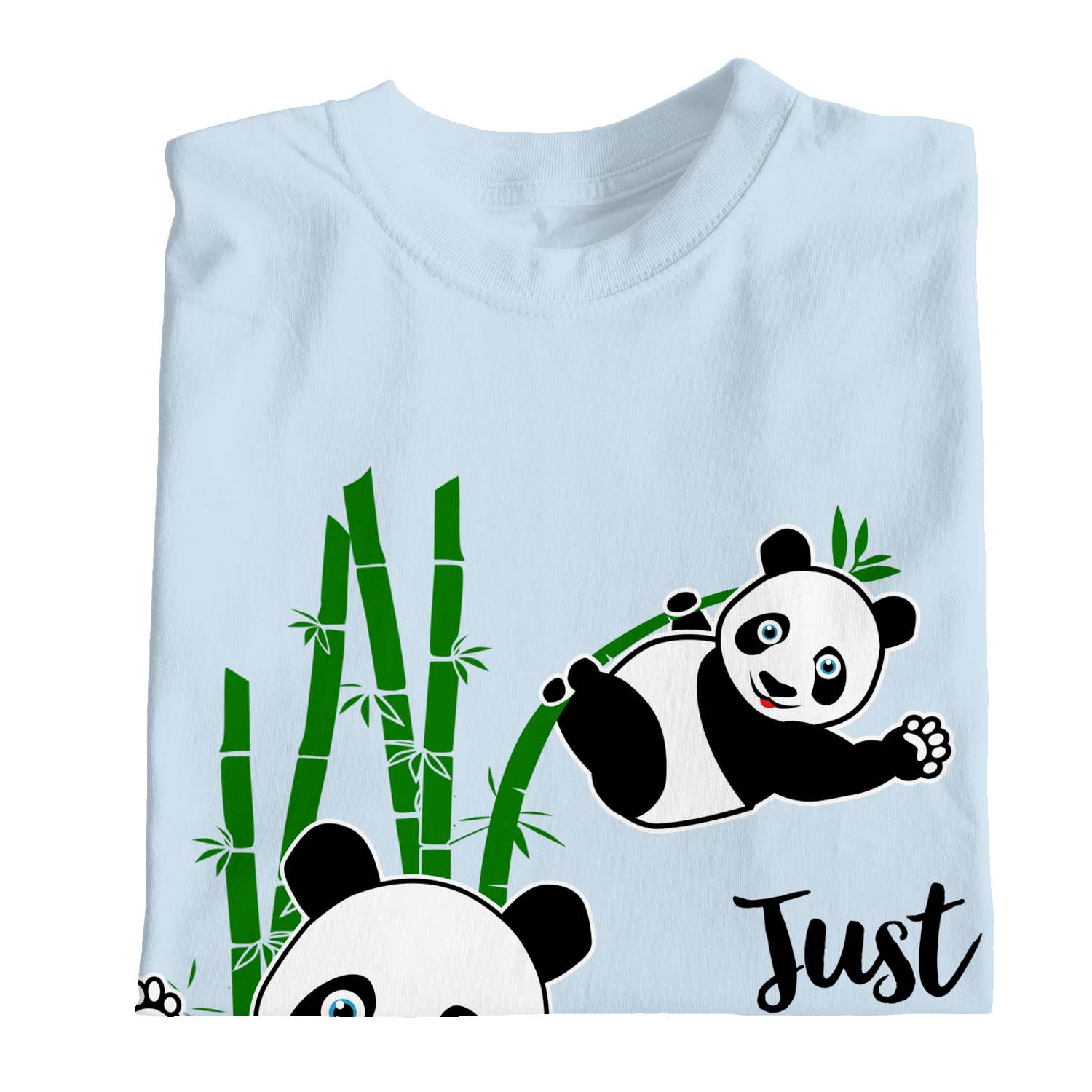 Camiseta 1Tee Niños Niños Just Saying Hi, Panda - Imagen 9 de 25