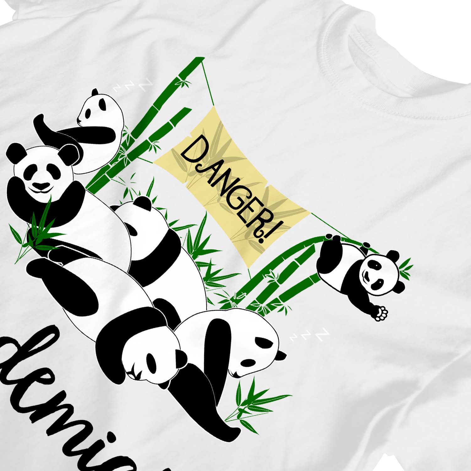 Camiseta 1Tee Niños Niñas Peligro, Pandemia - Imagen 28 de 30
