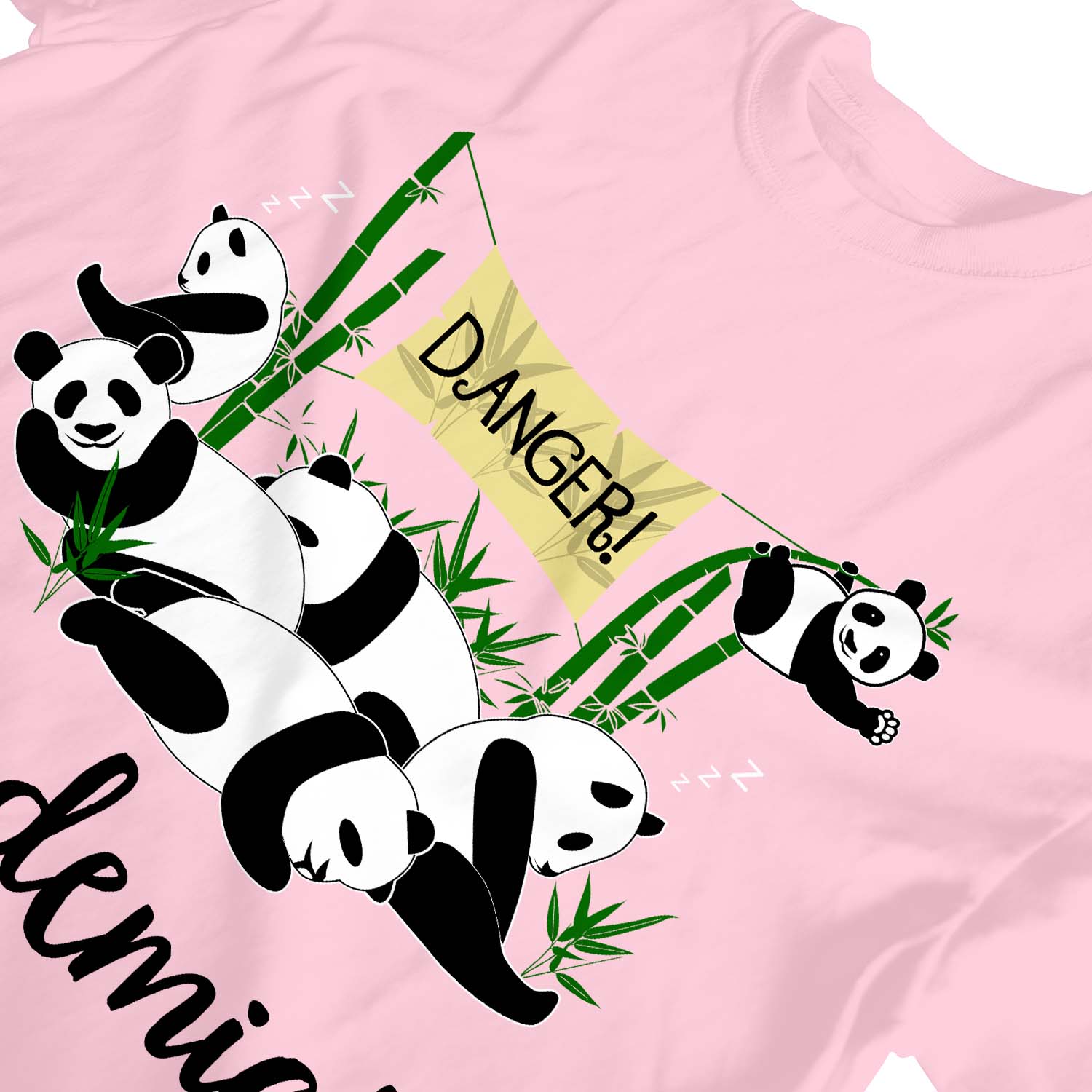 Camiseta 1Tee Niños Niñas Peligro, Pandemia - Imagen 8 de 30
