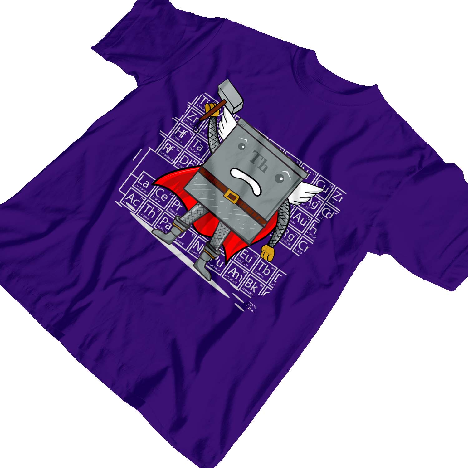 Camiseta 1Tee Niños Niñas TH Element Science Hero - Imagen 17 de 20