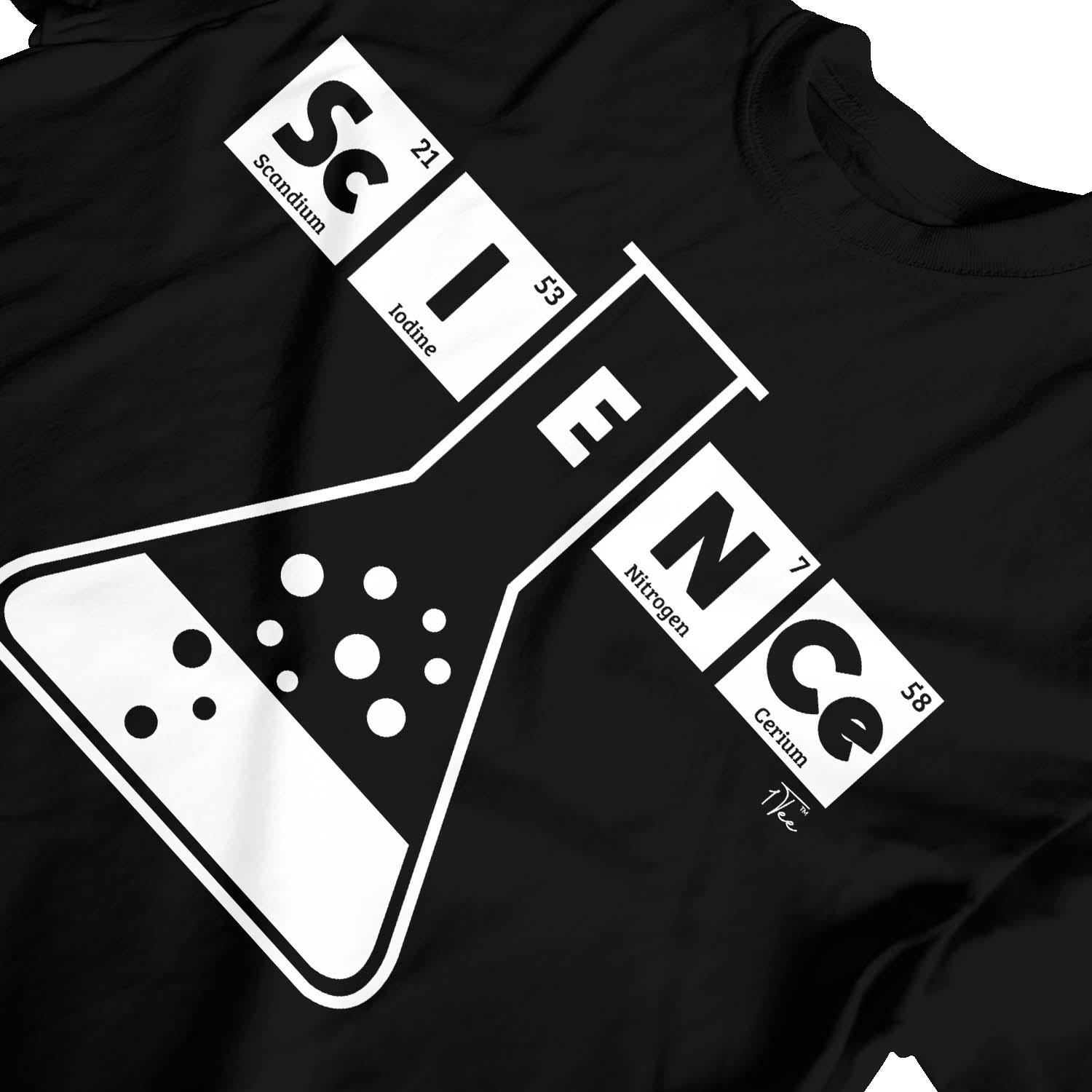 Camiseta de tabla periódica frasco de ciencia para niños 1Tee - Imagen 8 de 30