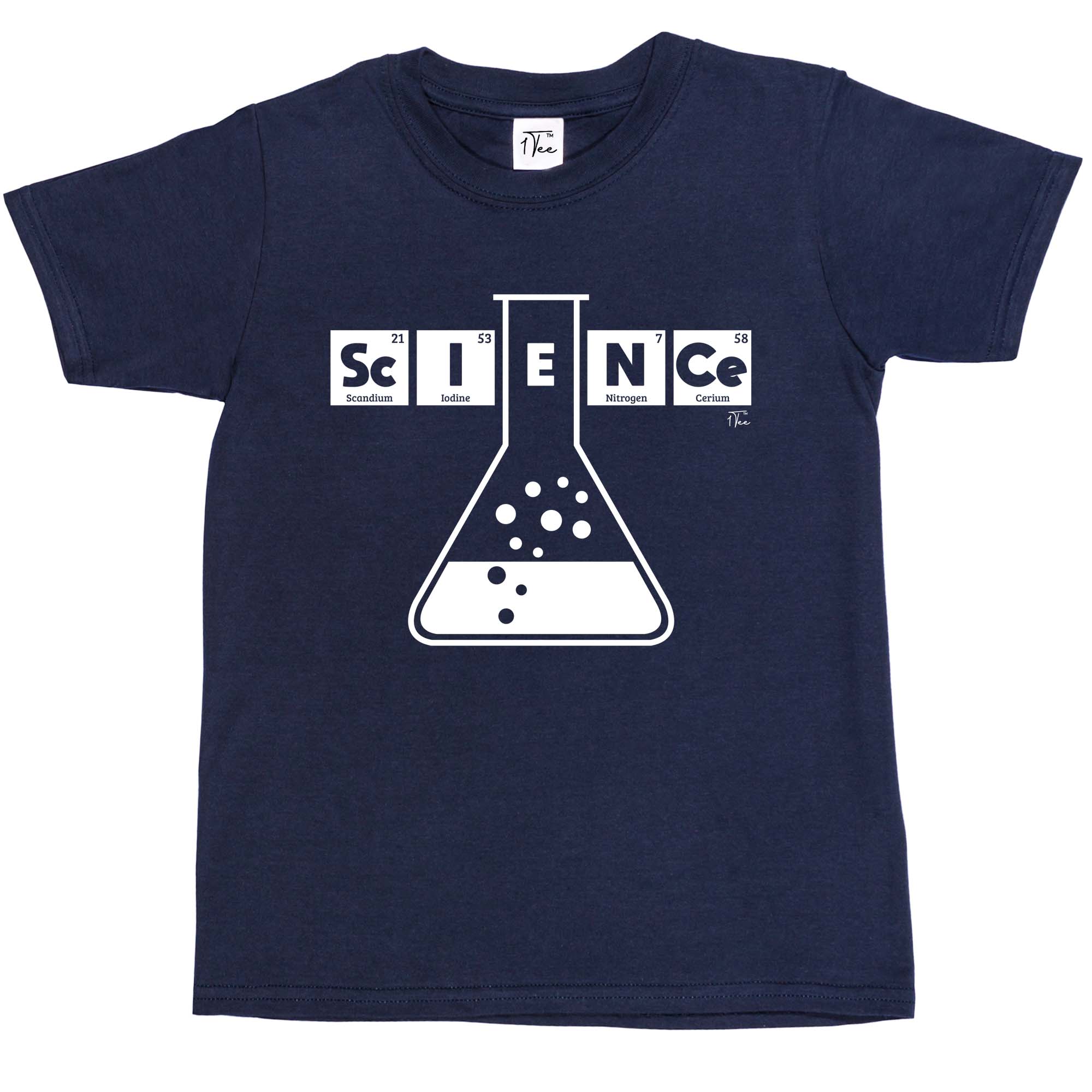 Camiseta de tabla periódica frasco de ciencia para niños 1Tee - Imagen 11 de 30