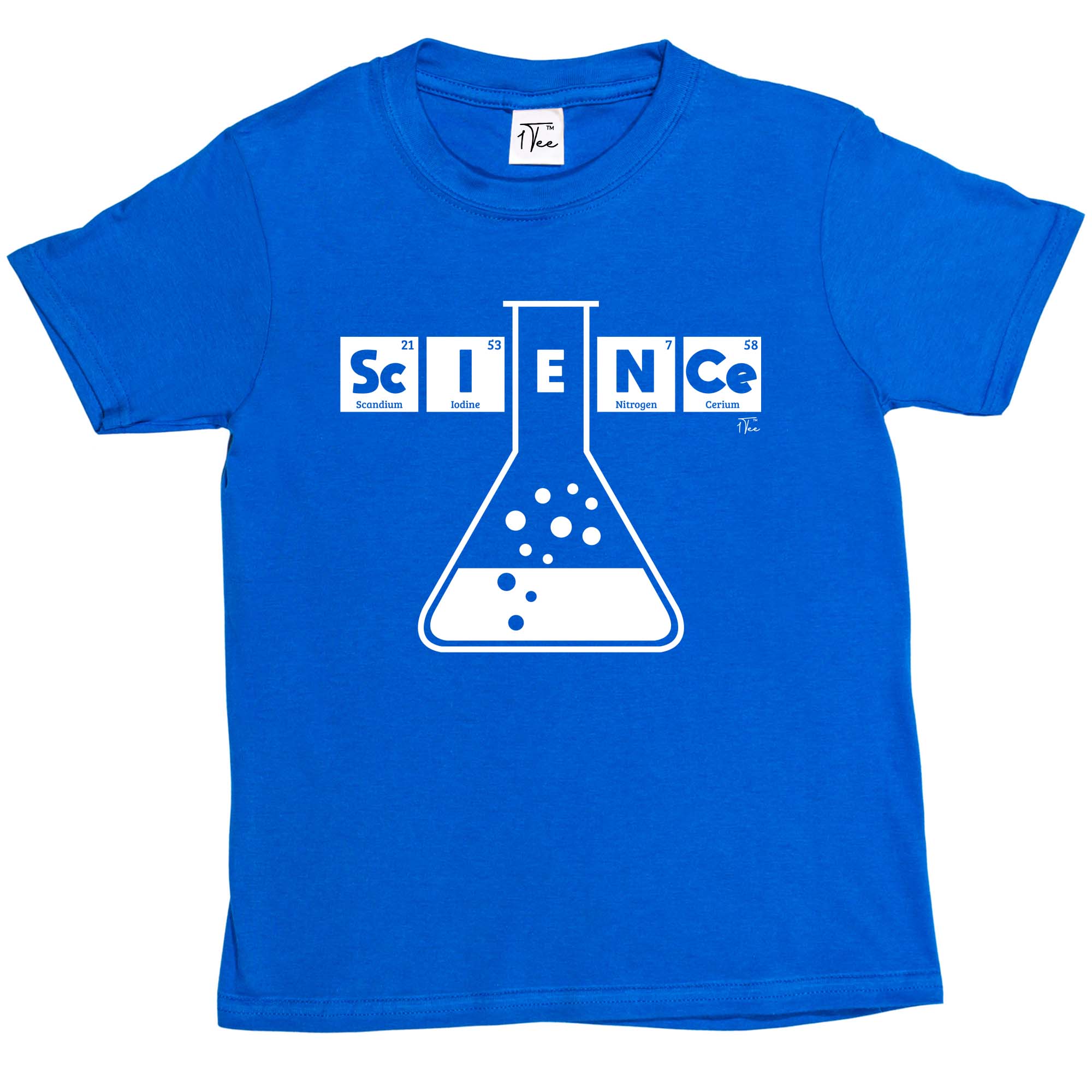 Camiseta de tabla periódica frasco de ciencia para niños 1Tee - Imagen 26 de 30
