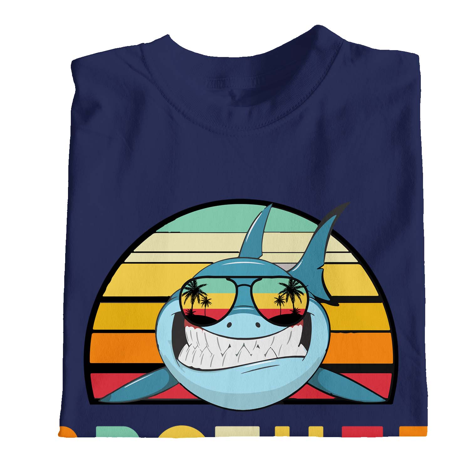 1Tee Kids Boys Brother Shark T-Shirt - Picture 14 of 15