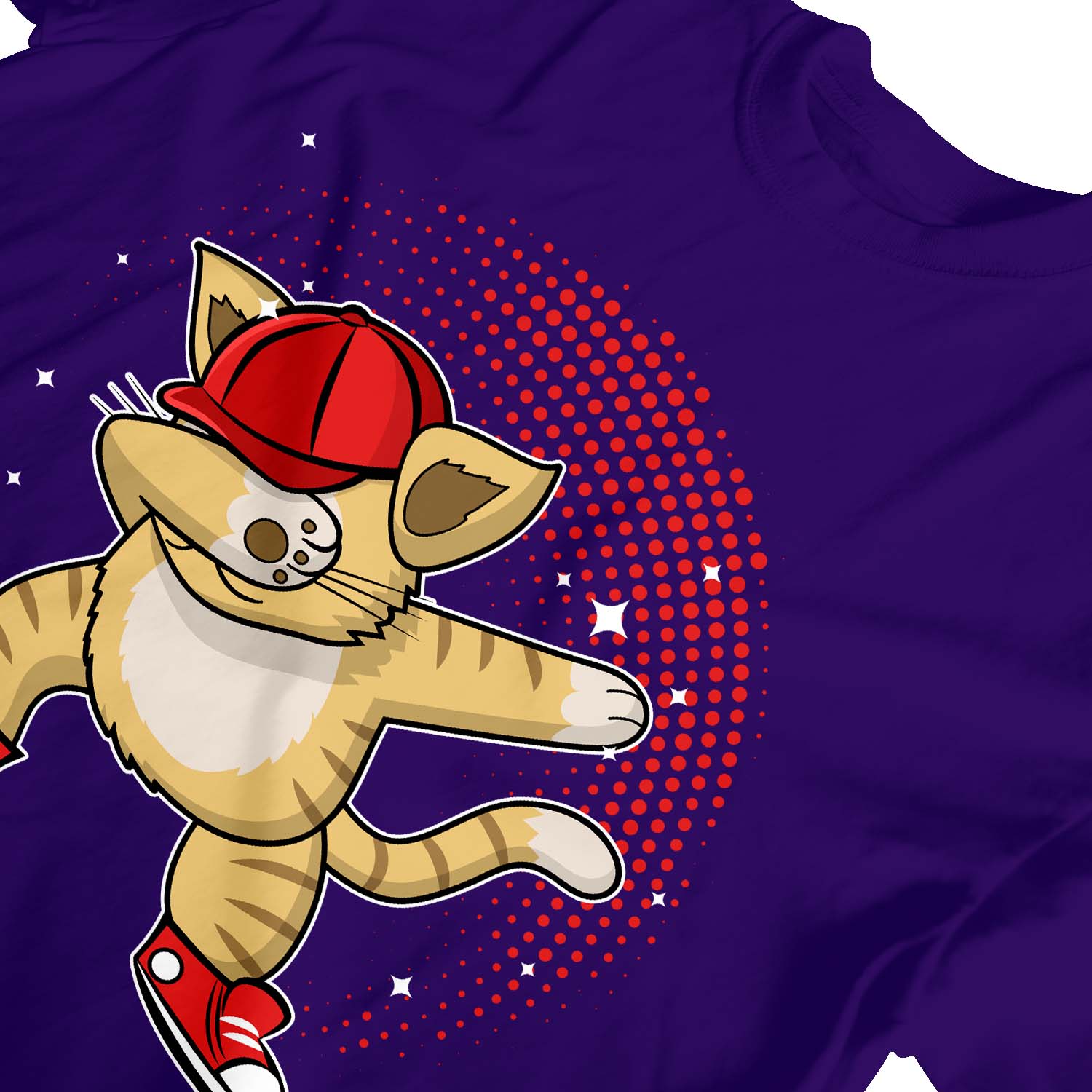 1Tee Kinder Mädchen T-Shirt Dabbing Cool Cat - Bild 18 von 30