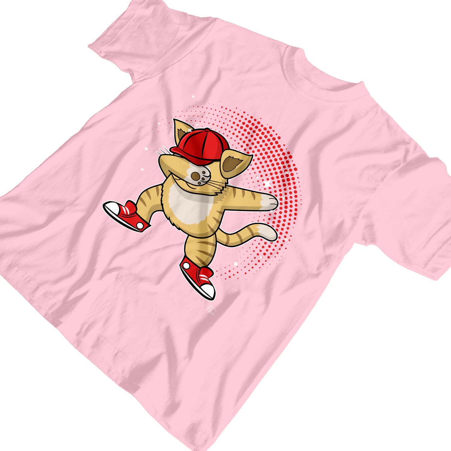 1Tee Kinder Mädchen T-Shirt Dabbing Cool Cat - Bild 7 von 30