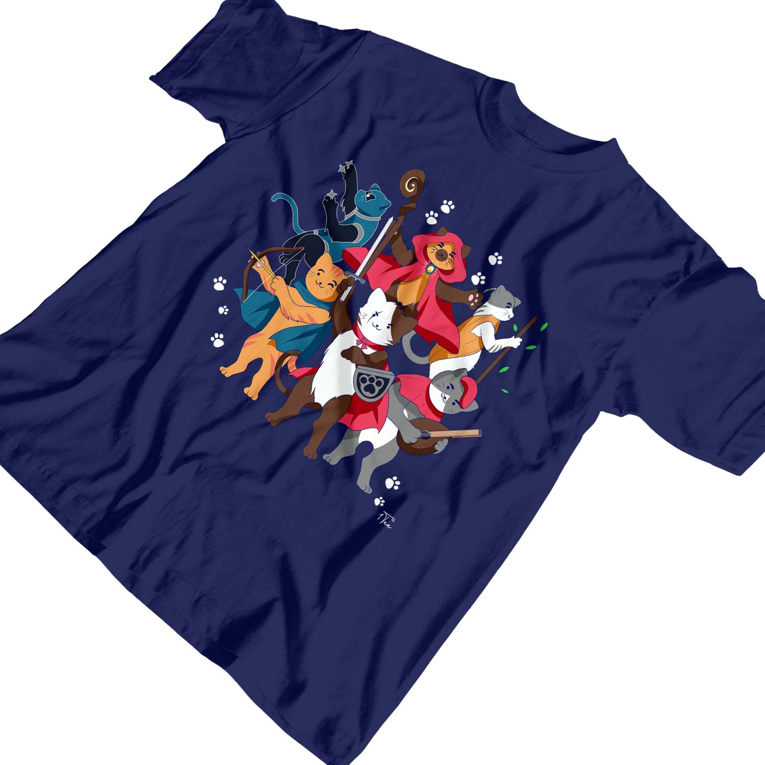 1Tee Kinder Jungen Dungeons & Cats T-Shirt - Bild 22 von 30