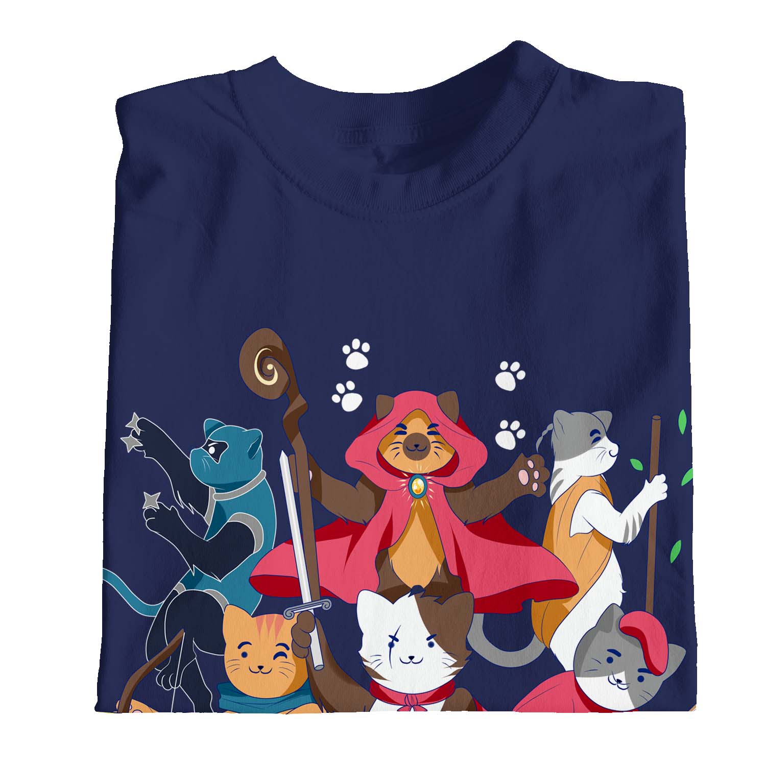 1Tee Kinder Jungen Dungeons & Cats T-Shirt - Bild 24 von 30