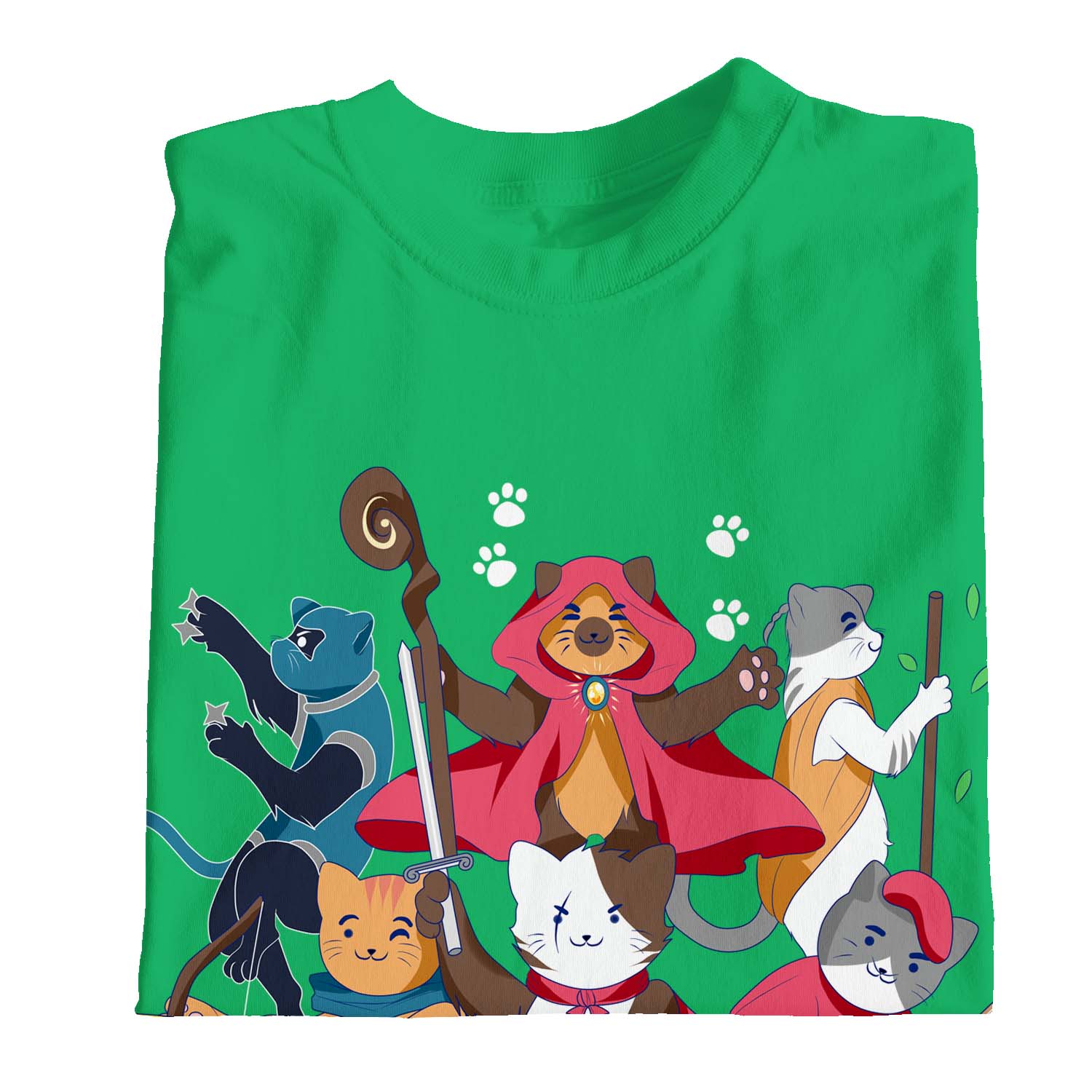 1Tee Kinder Jungen Dungeons & Cats T-Shirt - Bild 14 von 30