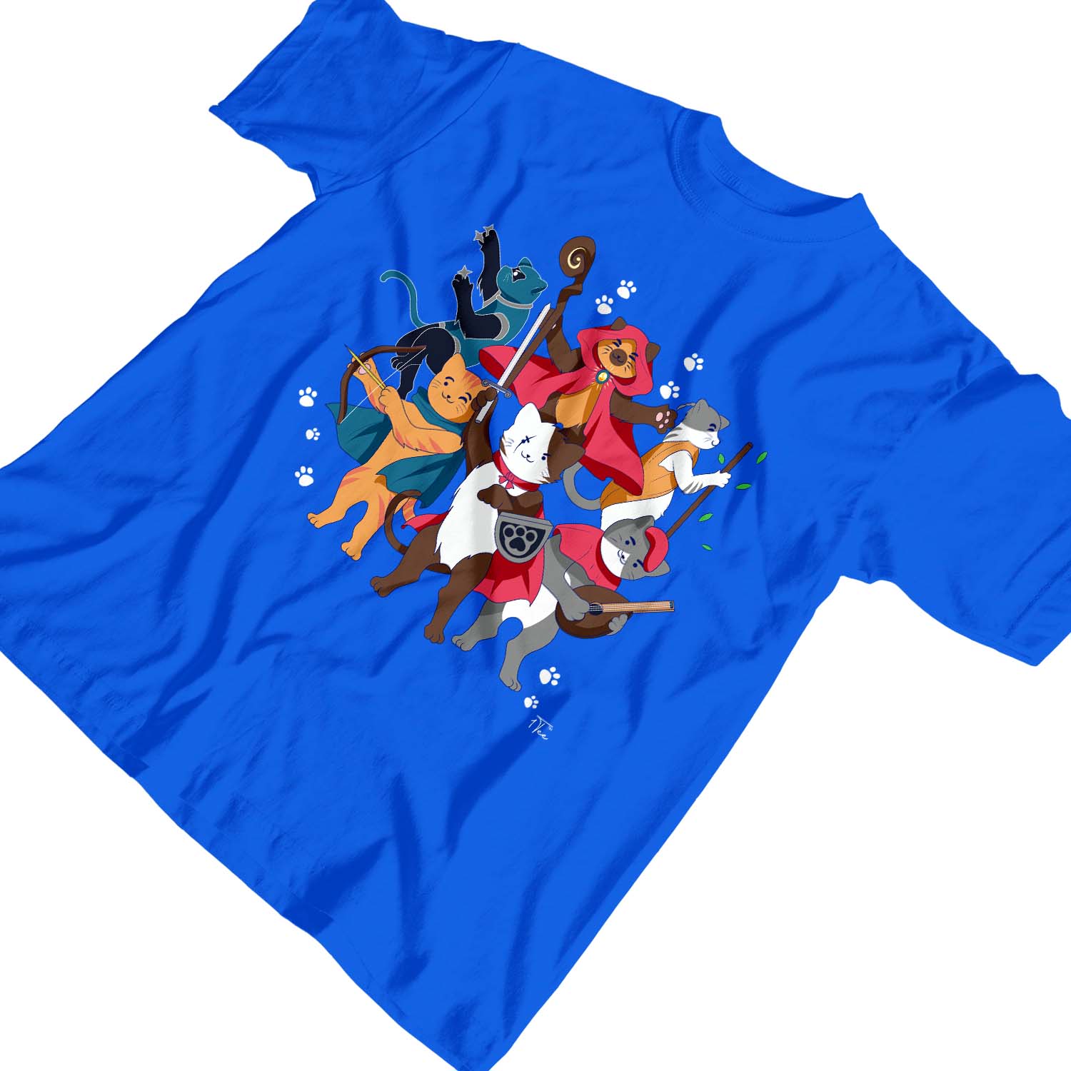 1Tee Kinder Jungen Dungeons & Cats T-Shirt - Bild 27 von 30
