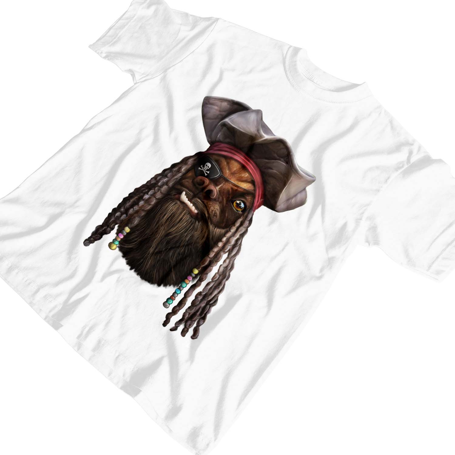 1Tee Kinder Jungen Hund Pirat T-Shirt - Bild 17 von 20